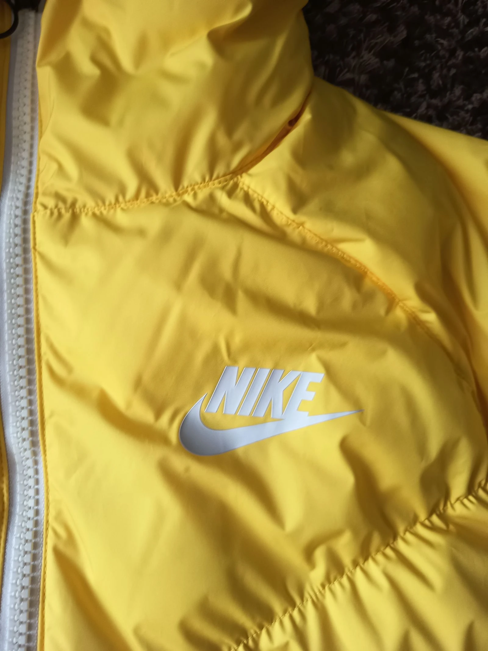 Geel Nike-donsjack voor dames maat-M – photo 3